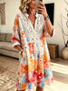 Women's Floral Crochet Lace Shirt Dress