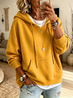 Women's Oversized Drawstring Hoodie