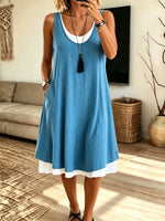 Women's Layered Tank Dress