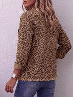 Vintage Elegant Cotton Patchwork Frayed Edges Jacket