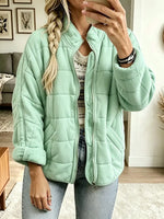 Women's Cozy Stand-collar Cotton Quilted Coat