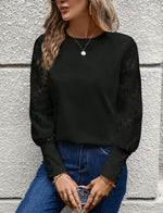 Women V‑Neck Drawstring Ruched Long Sleeve Ribbed Knit Peplum Top
