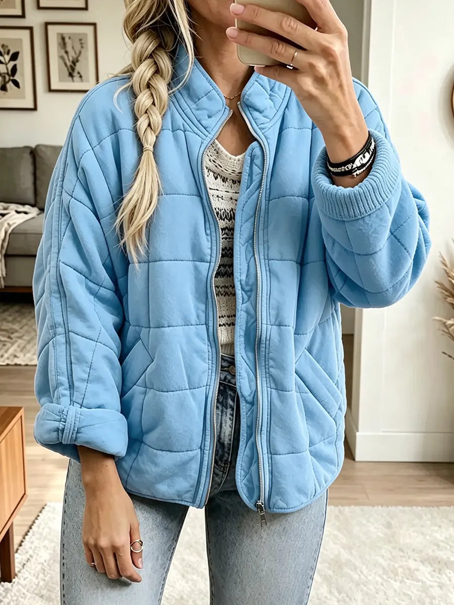 Women's Cozy Stand-collar Cotton Quilted Coat