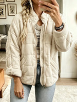 Women's Cozy Stand-collar Cotton Quilted Coat