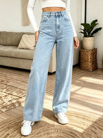 Multi-Color Options Women's High-Waisted Denim Jeans