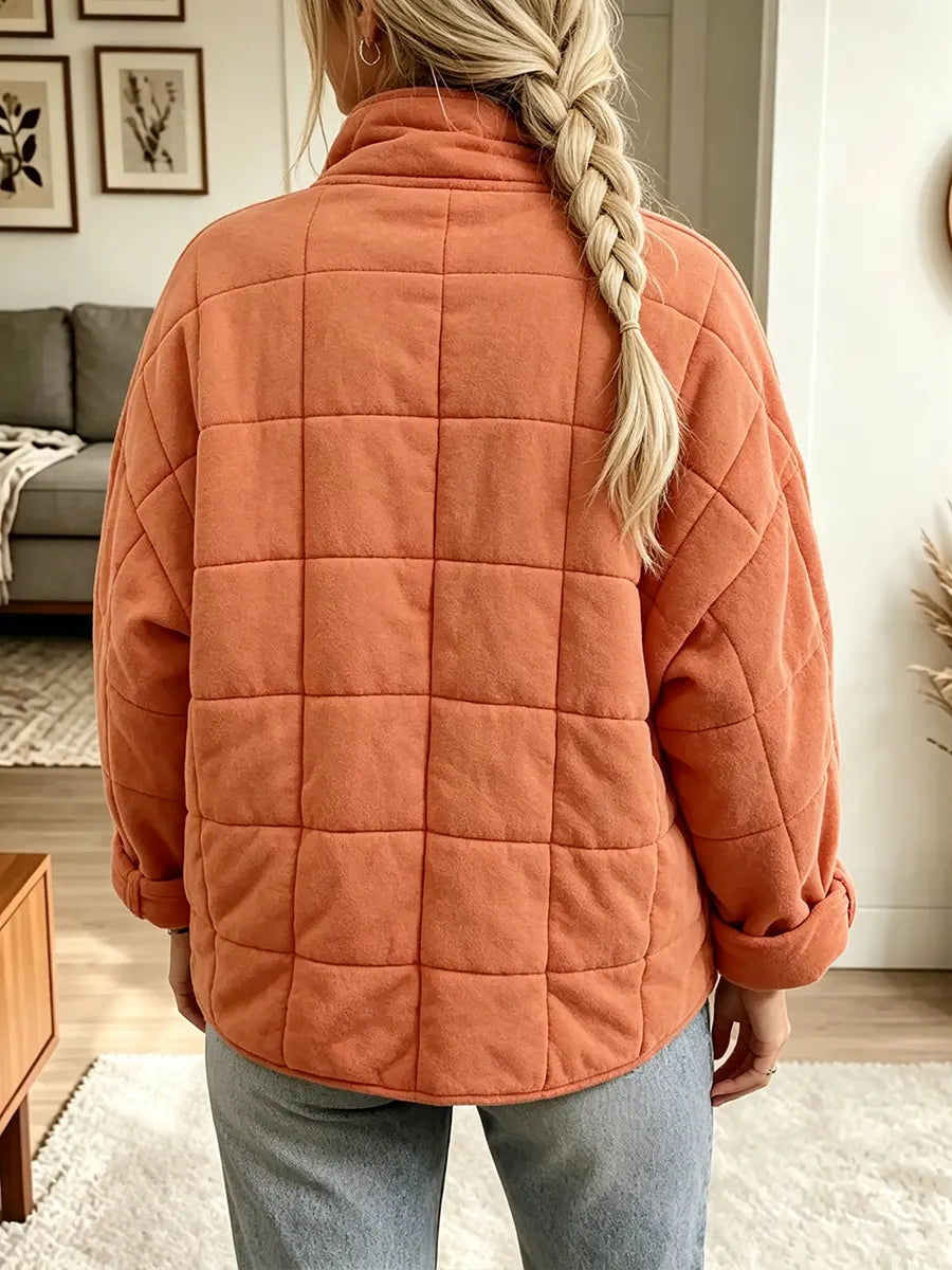Women's Cozy Stand-collar Cotton Quilted Coat