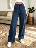 Multi-Color Options Women's High-Waisted Denim Jeans
