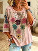 Women's Daisy Print Blouse
