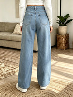 Multi-Color Options Women's High-Waisted Denim Jeans