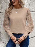 Women V‑Neck Drawstring Ruched Long Sleeve Ribbed Knit Peplum Top
