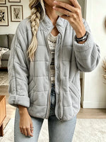 Women's Cozy Stand-collar Cotton Quilted Coat